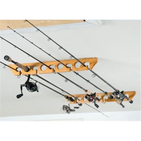 Hands On Wood Ceiling Horizontal Rod Rack HA122483